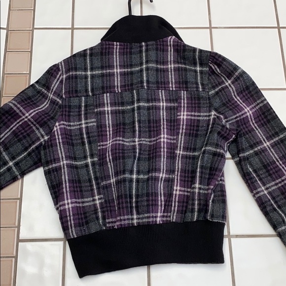 Bomber Plaid Jacket - Picture 4 of 4